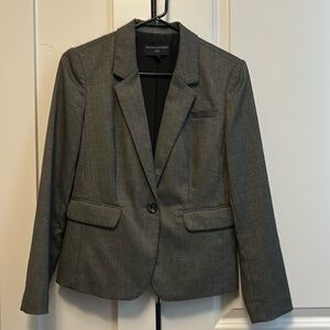 Banana Republic 4P blk/gray herringbone jacket